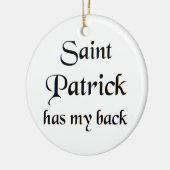 Heiliger-Patrick-Kaffeetasse Keramik Ornament (Links)