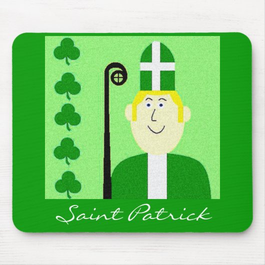 Heiliger Patrick Mousepad (Vorne)