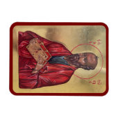 Heiliger PAULUS Der Apostel Orthodoxe Ikone Magnet (Horizontal)