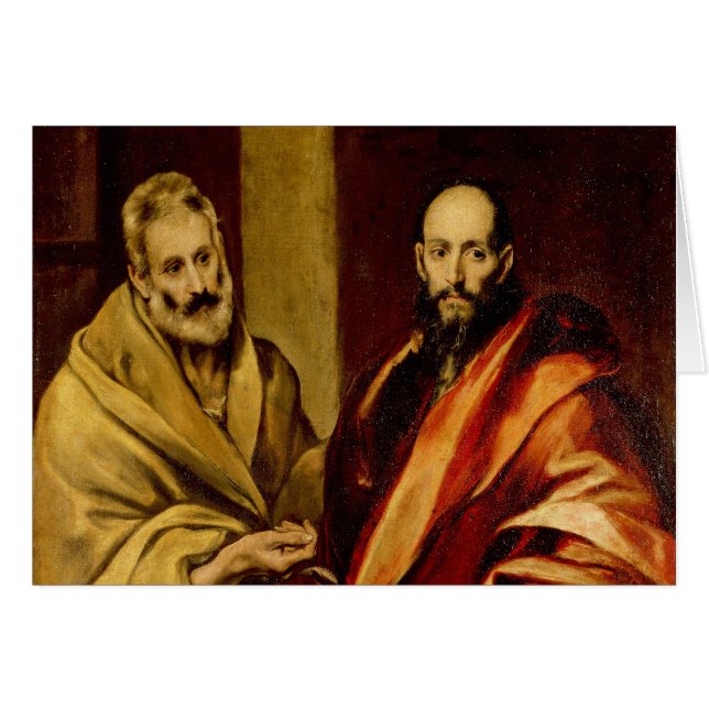 Heiliger Peter und Paul durch El Greco (Vorderseite (Horizontal))