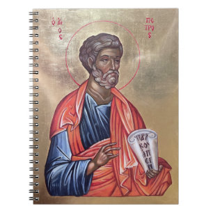Heiliger Petrus Der Apostel - Oströmisch-Orthodoxe Notizblock