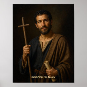 Heiliger Philipp der Apostel Kunstprint Poster