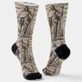 Heiliger Philippus einer der Zwölf Apostel Socken (Gewinkelt)