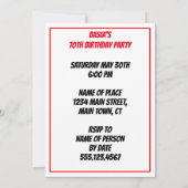 Heiliger Pierogi, die 70. polnische Einladung (Rückseite)