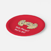 Heiliger Pierogi Sie sind 80 polnische Papierplatt Pappteller (Schrägansicht)