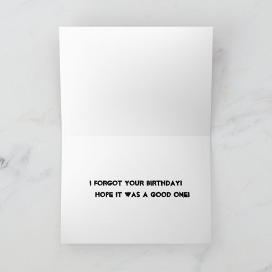 Heiliger Poo! Karte (Innenseite)