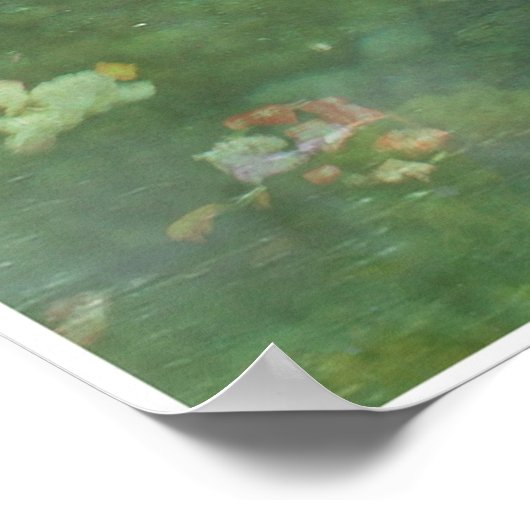 Heiliger Pool Poster (Ecke)