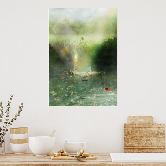 Heiliger Pool Poster (Küche)