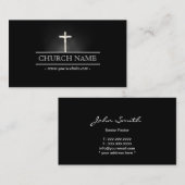 Heiliger Querkirchen-Pastor-Minister Visitenkarte (Vorne/Hinten)