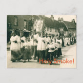 Heiliger Rauch! Postkarte (Vorderseite)