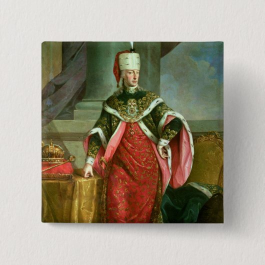 Heiliger römischer Kaiser Kaiser-Francis I Button (Vorderseite)