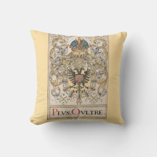 Heiliger Römischer Kaiser Karl V. Wappen Kissen