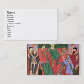 Heiliger römischer Kaiser Otto Frau-Cim.4453 f.42r Visitenkarte (Vorne/Hinten)