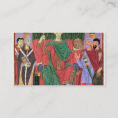 Heiliger römischer Kaiser Otto Frau-Cim.4453 f.42r Visitenkarte (Rückseite)