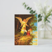 Heiliger Schutzengel - Guardian Angel 8 Öl Postkarte (Stehend Vorderseite)