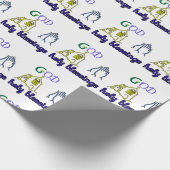 Heiliger Segen Geschenkpapier (Ecke)