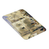 Heiliger Sepulcher in Jerusalem (Farbe litho) Magnet (Rechte Seite)