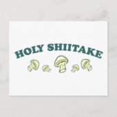 Heiliger Shiitake Postkarte (Vorderseite)
