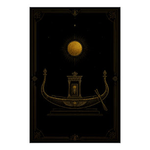 Heiliger Sonnenbarke unter der Sonne Poster