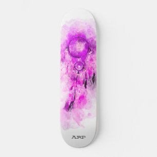 *~* Heiliger Stamm Shamanic Dream Catcher Boho Skateboard