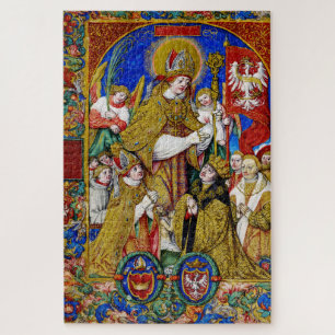 Heiliger Stanislaus Bischof und Märtyrer Fine Art Puzzle