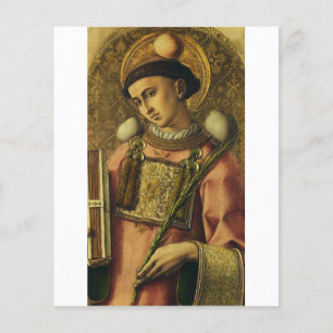 Heiliger Stephanus der Protomärtyrer Feine Kunst-I