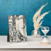 Heiliger Stephanus der Protomärtyrer feine Kunst-I Fotoplatte (Seite)