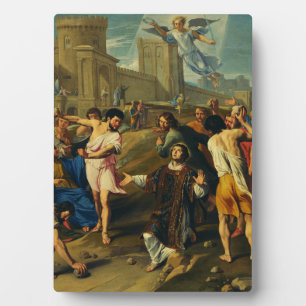 Heiliger Stephanus der Protomärtyrer Feine Kunst I Fotoplatte