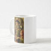 Heiliger Stephanus der Protomärtyrer Feine Kunst-I Kaffeetasse (Vorderseite Links)