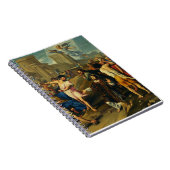 Heiliger Stephanus der Protomärtyrer Feine Kunst I Notizblock (Rechte Seite)