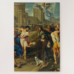 Heiliger Stephanus der Protomärtyrer Feine Kunst I Puzzle