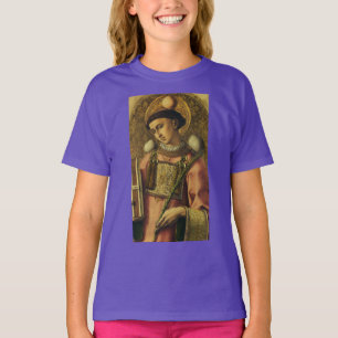 Heiliger Stephanus der Protomärtyrer Feine Kunst-I T-Shirt