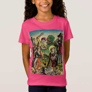 Heiliger Stephanus der Protomärtyrer Feine Kunst-I T-Shirt