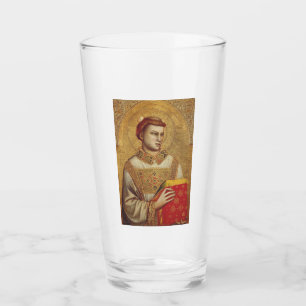 Heiliger Stephanus von Giotto Kunstreproduktion Glas