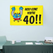 Heiliger Strohsack, du bist 40 Lustiger 40. Geburt Banner (Messeveranstaltung)