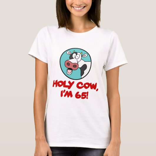 Heiliger Strohsack, ich bin 65 T-Shirt (Vorderseite)