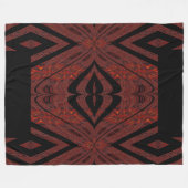 Heiliger Sturm 14 Fleecedecke (Vorderseite (Horizontal))
