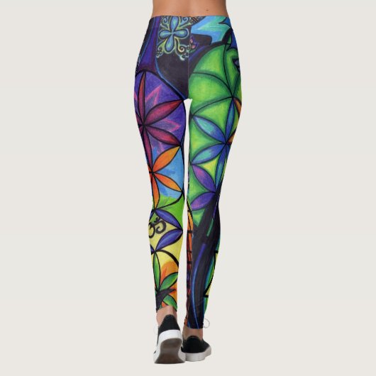 Heiliger Symbolismus Leggings (Rückseite)