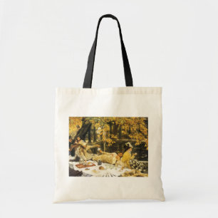 Heiliger Tag, das Picknick von James Tissot, vikto Tragetasche
