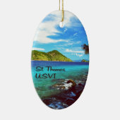 Heiliger Thomas-Korallen-Welt Keramik Ornament (Rechts)