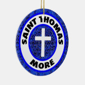 Heiliger Thomas mehr Keramik Ornament (Rechts)