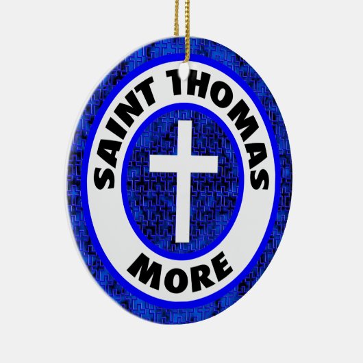 Heiliger Thomas mehr Keramik Ornament (Rechts)