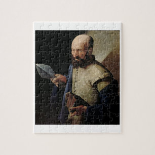 Heiliger Thomas (Öl auf Leinwand) Puzzle