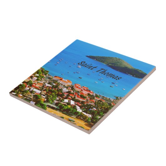 Heiliger Thomas U.S.V.I. Fliese (Seite)