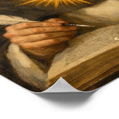 Heiliger Thomas von Aquin Kunstprint Poster (Ecke)