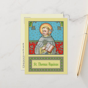 Heiliger Thomas von Aquin (VVP 002) Postkarte