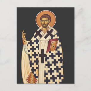 Heiliger Timotheus Erster christlicher Bischof von Postkarte