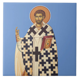 Heiliger Timotheus von Ephesus Traditionelle ortho Fliese