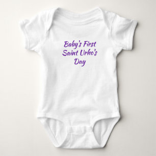 Heiliger Urho's Day Finnisches Baby One-Piece (wei Strampler
