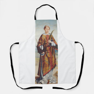 Heiliger Vinzenz von Saragossa Märtyrer Fine Art Schürze